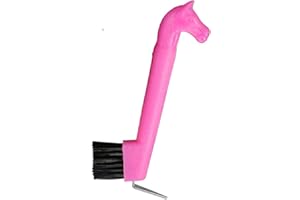 TOUGH 1 Tough1 Horse Head Hoof Pick/Brush Combination