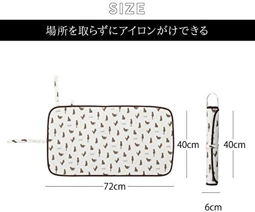 Amazon Co Jp アイロン台 コンパクト くるくるアイロンマット ネコ 猫 キャット かわいい 猫 ねこ ネコ キャット おしゃれ かわいい 手作りマスク ランドリー ホーム キッチン