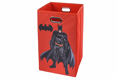 Batman Folding Laundry Basket, Red