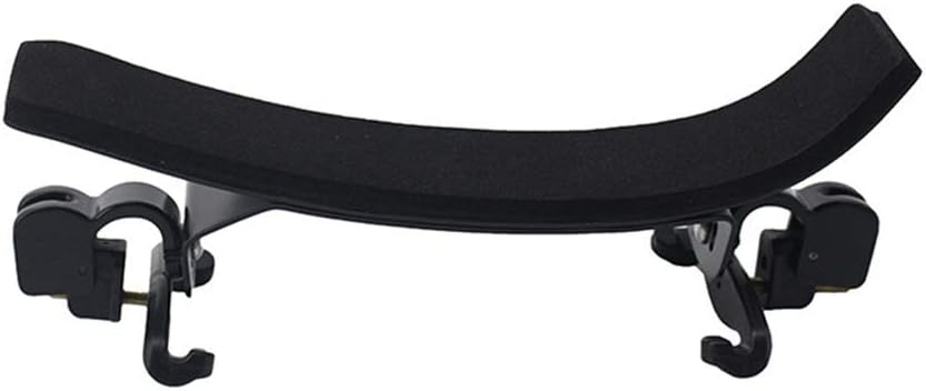 Iddefee Violin Shoulder Rest Violin Shoulder Rest Shoulder Pad Chin Rest Sponge Shoulder Violin Shoulder Pads Chin Rest Pad Perfect for Beginners and Professionals (Color : Black, Size : 4/4)