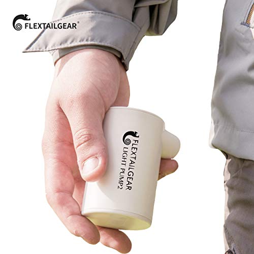 FLEXTAILGEAR Mini Portable Air Pump, USB Powered Inflatable Lightest Air Pump to Quick Inflate for Camping Air Mattress Inflatable Pillows Plane Footrest