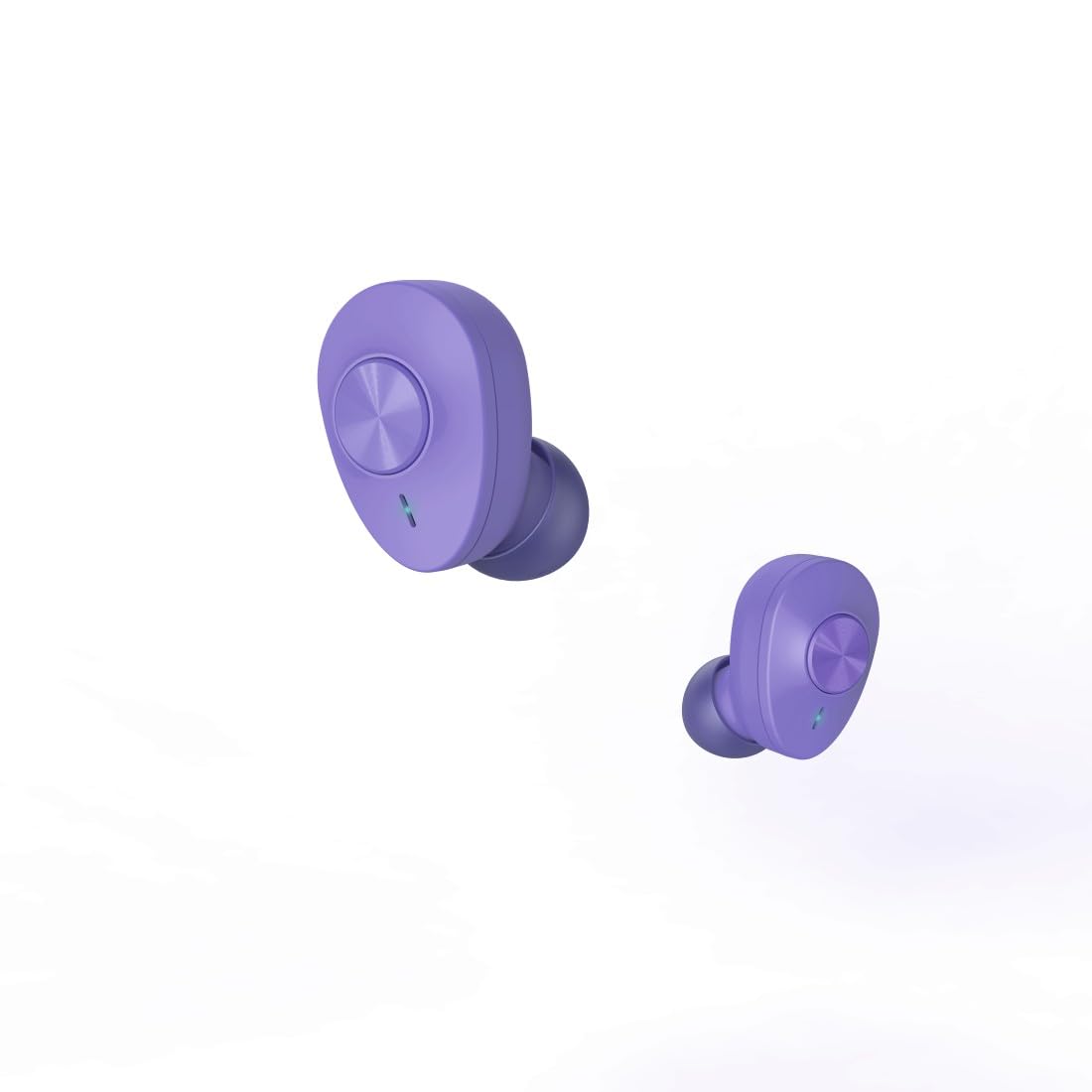 Hama Bluetooth Freedom Buddy Headphones In-Ear Earbuds True Wireless, with Charging Box, Voice Control, Wireless Bass Boost - Purple