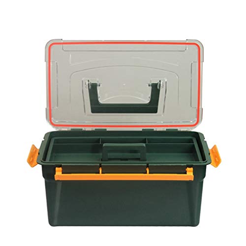 BYDBNR Angelkasten, Angelgerät Angel Kit Zubehörbox Aufbewahrungsbox Aufbewahrungsbox Angelbox