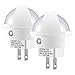 Kohree Automatic Plug-in LED Night Light Lamp with Dusk to Dawn Sensor (White),Pack of 4