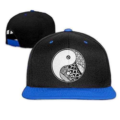 Yin Yang Abstract Art Hip-Hop Flat Bill napback Cotton Baseball 08869