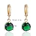 Crystal 18k Gold Plated Earrings Stud Women Dangle earrings for girlsGs0461 (GS0461-3)