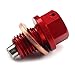 Magnetic Oil Drain Plug Bolt (M12 x 1.5) compatible with Honda CRF50 CR125 CR250 CRF250L XR250 Motorcycle Dirt Bike