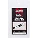 Morris Products Pre-Printed Wire Marker Booklet - Tyvek Book A - Z, 0-15, - / Marking - 10 Markers Per Legend – for Cable Hook Ups – Oil, Water Resistant – Self-Adhesive Cloth Material – 1 Count