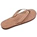 Rainbow Rainbow Sandals Women's Premier Leather Single Layer Narrow Dark Brown Size Large / 7.5-8.5 B(M) US