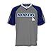 MLB Los Angeles Dodgers Men's V-Neck Charcoal Heather Top, Charcoal Heather, X-Large