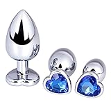 Stainless Steel Ànâles Trainer Kit-Jewelry Bûtt Pl'ugs Beads Massage Toys Jeweled Back Massage Toys FBD574