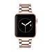 Case-Mate - Metal Linked Band - 38mm 40mm Stainless Steel Apple Watch Band - Series 4, Series 3, Series 2, Series 1 - Rose Gold