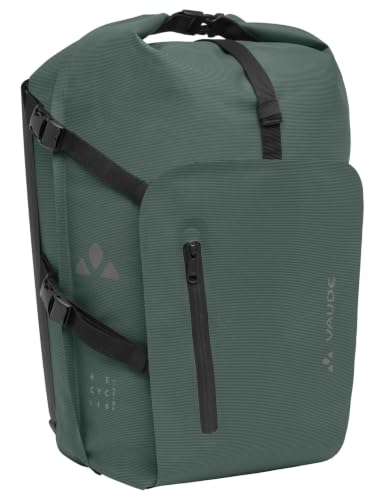 VAUDE Free Cargo Waterproof Bicycle Bag - Dusty Forest