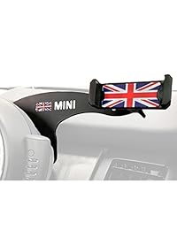 paileco teléfono celular soporte Clip giratorio (   teléfono) para Mini Cooper, Union Jack Flag