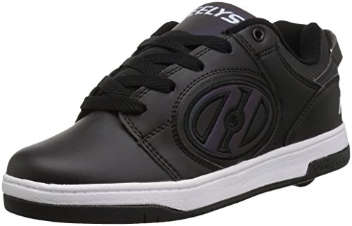 Heelys Girls Voyager Tennis Shoe, Black