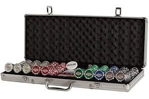 CHH Poker Set In Aluminum Case With 500 (11.5 Gram) Las Vegas Style Chips
