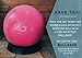 Live Infinitely Exercise Ball (55cm-95cm) Extra Thick Professional Grade Balance & Stability Ball- Anti Burst Tested Supports 2200lbs- Includes Hand Pump & Workout Guide Access Pink 55cm