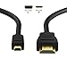 Micro HDMI to HDMI Cable, TechRise 2-Meters High-Speed Gold Plated HDTV HDMI to Micro HDMI Cable Adapter Converter, Supports Ethernet, 3D, 4K and Audio Return-Male to Male