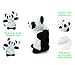 Talking Panda - Upgrade 2017 Newest, Repeats What You Say Plush Animal Electronic Pet Buddy Talking Hamster Unicorn Christmas Birthday Gift For Kids and Adults (7.1 Inches)