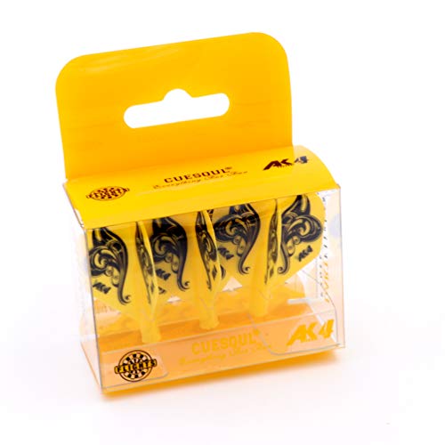 CUESOUL TERO AK4 Dart Flights Yellow Standard Shape(3 Pcs)