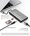 UtechSmart USB C Docking Station Triple Monitor - Universal Laptop Docking Station 12 in 1 for Thunderbolt 3/4, USB C Dock with USB 3.0 and 4K HDMI for MacBook Pro/Air/M1/M2 & Windows