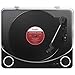 ION Audio Max LP Black |Three Speed Vinyl Conversion Turntable with Stereo Speakers, USB Output to Convert Vinyl Records to Digital Files and Standard RCA & Headphone Outputsthumb 2