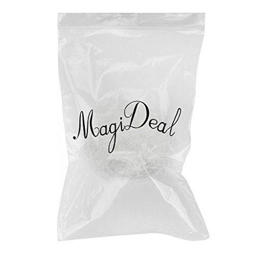 MagiDeal 20g Shredded Crinkle Paper Raffia Gift Box Filler Filling Materials for Wedding Party Decoration - White - Thumbnail 2