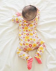 VAENAIT BABY Newbron Infant Boys Girls Solid Footie