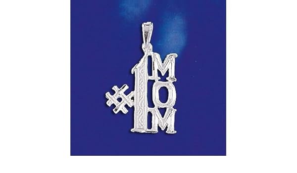number one mom pendant