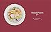 Silver Spoons Party Disposable 10 pc Dinnerware Set | 10 Dessert Plates | Heavyweight Plastic Dishes | Elegant Fine China Look | for Upscale Wedding and Dining (Vintage Collection – Cream | 7.5 Inch)