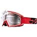 Fox Racing Main Goggle: 180 Race-Red/Clear One Size