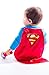 Superman Footed Pajamas with Cape