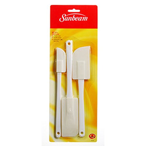Spatulas, Plastic Set Of 3