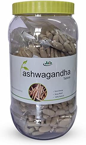 Jain Ashwagandha Tablets - 1000 Count