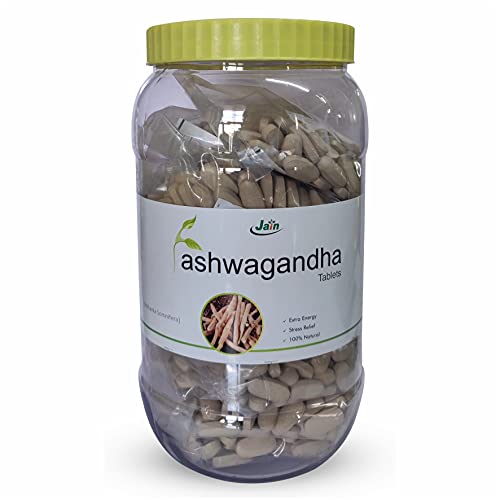 Jain Ashwagandha Tablets - 1000 Count
