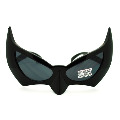 Black Bat Mask - Batman Mask Sunglasses Dark Knight Batgirl