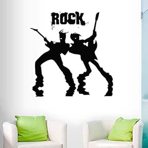 Guitarrista Tatuajes de Pared Banda de Rock Concierto de Rock Hombres