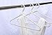White Faux Pearl Bow Clothes Hangers Hook for Children Kids Bowknot White