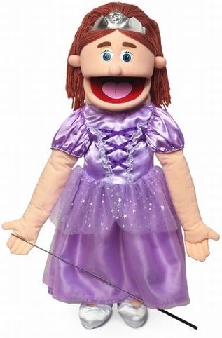 Princess, Peach Girl, Full Body, Ventriloquist Style Puppet, 65cm, 25 inches