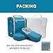 Hanging Toiletry Bag - Set 3 in 1 - Best Detachable Grooming Essentials Travel Toiletries Organizer - Makeup Cosmetic Case - Shower Shaving Dopp Kit - Waterproof Portable Hygiene Bag - For Men & Women