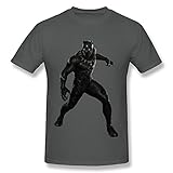 FENGTING Men's Avengers Marvel Superheroes Black Panther Captain America Civil War T-shirt