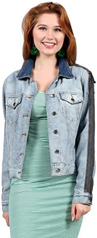 Hadari Women's Stylish Denim Jean Jacket