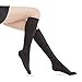 Fytto 1020 Opaque Compression Socks for Professionals 15-20 mmHg - Graduated Medical Support for Flight, Travel, DVT and Edema - Medium, Black
