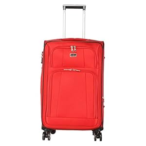 Giordano Polycarbonate Hardsided Check-in Luggage (20″ / Red)