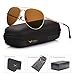 LUENX Sunglasses Polarized Men Women with Accessories UV 400 60MM