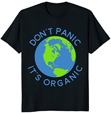 Don't Panic It's Organic Planet Earth T-Shirt