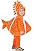 Underwraps Baby's Big Mouth Clown Fish Belly-Babies, Orange/White, X-Large