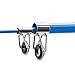 PLUSINNO Kids Fishing Pole,Light and Portable Fishing Rod and Reel Combos Telescopic Fishing Rod for Youth Fishing by (Bluehandle 115cm)