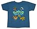 Pokemon Catch 'Em All Boys T-shirt (Turquoise, Large 10/12)