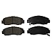 KFE KFE959-104 Ultra Quiet Advanced Premium Ceramic Brake Pad FRONT Set Compatible With: 2003-2007 Honda Accord V6, Civic GX, Civic Natural Gas